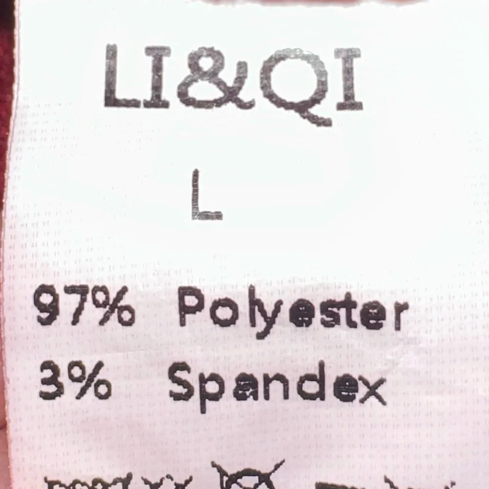 LI&QI Red Ruched Long Sleeve Bodycon Dress – Size L - Picture 15 of 15